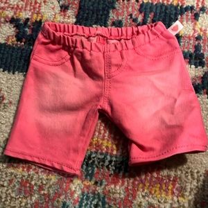 Build A Bear Pink Shorts